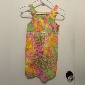 Lilly Pulitzer- Patchwork Shift Dress - Girls - Size: 8